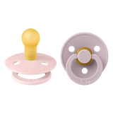 BIBS ΣΕΤ ΠΙΠΙΛΕΣ 2ΤΜΧ – COLOUR – BLOSSOM/DUSTY LILAC – ΣΤΡΟΓΓΥΛΗ No1