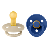 BIBS ΣΕΤ ΠΙΠΙΛΕΣ 2ΤΜΧ – COLOUR – VANILLA/CORNFLOWER – ΣΤΡΟΓΓΥΛΗ No2