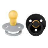 BIBS ΣΕΤ ΠΙΠΙΛΕΣ 2ΤΜΧ – COLOUR – CLOUD/BLACK – ΣΤΡΟΓΓΥΛΗ No3