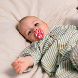 BIBS – STUDIO COLLECTION ΣΕΤ ΠΙΠΙΛΕΣ 2ΤΜΧ – BABY PINK/CORAL – ΣΤΡΟΓΓΥΛΗ No1