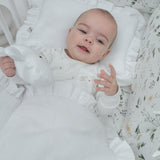 White NewBorn Muslin Set