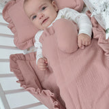 Peach NewBorn Muslin Set