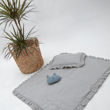 Grey NewBorn Muslin Set