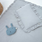 Grey NewBorn Muslin Set