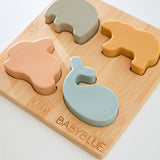 Ξύλινο Puzzle Animals