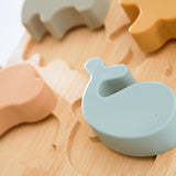 Ξύλινο Puzzle Animals