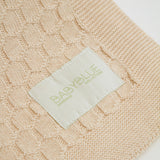 Natural Knitted Κουβερτούλα