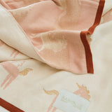 Unicorn Knitted Κουβερτούλα