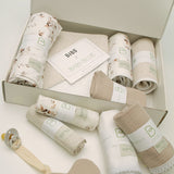 Pregnancy Box Caramel Floral & Natural