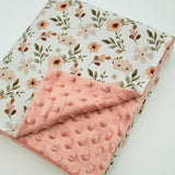 Blossom Minky Κουβερτούλα
