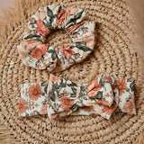 Vintage Floral Κορδέλα/Scrunchie