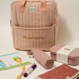 Back to School Set Salmon/Pink