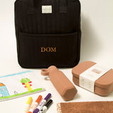 Back to School Set Black/Caramel