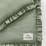 Dusty Green NewBorn Muslin Set