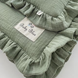 Dusty Green NewBorn Muslin Set