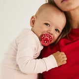 BIBS – STUDIO COLLECTION ΣΕΤ ΠΙΠΙΛΕΣ 2ΤΜΧ –POLKA BLOSSOM/CANDY– ΣΤΡΟΓΓΥΛΗ No1