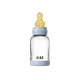 BIBS ΓΥΑΛΙΝΟ ΜΠΙΜΠΕΡΟ 110ml – LATEX – BABY BLUE