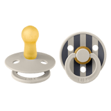 BIBS – STUDIO COLLECTION ΣΕΤ ΠΙΠΙΛΕΣ 2ΤΜΧ – BLOCK SAND MIX – ΣΤΡΟΓΓΥΛΗ No2